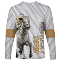 Kentucky Horse Racing Long Sleeve Shirt - Wonder Print Shop