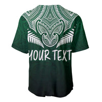 Personalised New Zealand Baseball Jersey Hei Matau Mix Silver Fern Basic LT7 - Wonder Print Shop