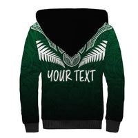 Peronsalised New Zealand Sherpa Hoodie Hei Matau Mix Silver Fern Basic - Wonder Print Shop