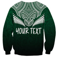Peronsalised New Zealand Sweatshirt Hei Matau Mix Silver Fern Basic - Wonder Print Shop