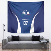 Italy Football 2024 Custom Tapestry Gli Azzurri - Renaissance Inspired - Wonder Print Shop