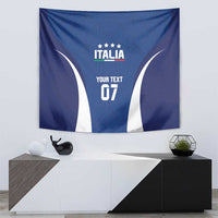 Italy Football 2024 Custom Tapestry Gli Azzurri - Renaissance Inspired - Wonder Print Shop