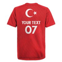 Turkiye Football 2024 Custom Rugby Jersey Crescent-Stars Basic Style - Wonder Print Shop