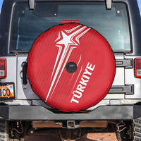 Turkiye Football 2024 Custom Spare Tire Cover Crescent-Stars Basic Style - Wonder Print Shop