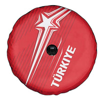 Turkiye Football 2024 Custom Spare Tire Cover Crescent-Stars Basic Style - Wonder Print Shop