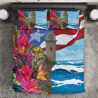 Puerto Rico El Morro Bedding Set Boriken Seascape - Wonder Print Shop