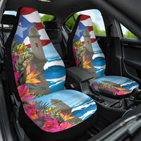 Puerto Rico El Morro Car Seat Cover Boriken Seascape - Wonder Print Shop