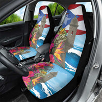 Puerto Rico El Morro Car Seat Cover Boriken Seascape - Wonder Print Shop