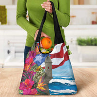 Puerto Rico El Morro Grocery Bag Boriken Seascape - Wonder Print Shop