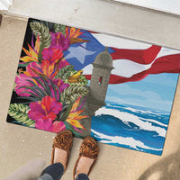 Puerto Rico El Morro Rubber Doormat Boriken Seascape - Wonder Print Shop