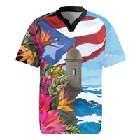 Puerto Rico El Morro Rugby Jersey Boriken Seascape - Wonder Print Shop