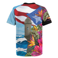Puerto Rico El Morro Rugby Jersey Boriken Seascape - Wonder Print Shop