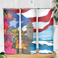 Puerto Rico El Morro Skinny Tumbler Boriken Seascape - Wonder Print Shop