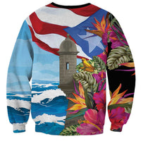 Puerto Rico El Morro Sweatshirt Boriken Seascape - Wonder Print Shop