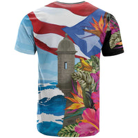 Puerto Rico El Morro T Shirt Boriken Seascape - Wonder Print Shop