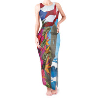 Puerto Rico El Morro Tank Maxi Dress Boriken Seascape - Wonder Print Shop
