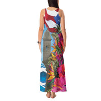 Puerto Rico El Morro Tank Maxi Dress Boriken Seascape - Wonder Print Shop