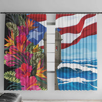 Puerto Rico El Morro Window Curtain Boriken Seascape - Wonder Print Shop