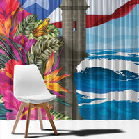 Puerto Rico El Morro Window Curtain Boriken Seascape - Wonder Print Shop