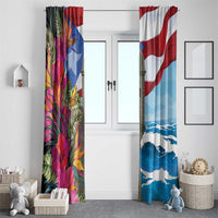 Puerto Rico El Morro Window Curtain Boriken Seascape - Wonder Print Shop