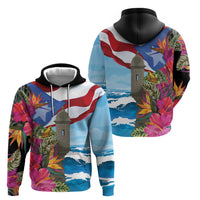 Puerto Rico El Morro Zip Hoodie Boriken Seascape - Wonder Print Shop