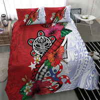 Puerto Rico Boricua Bedding Set Taino - Polynesia Tribal Mix - Wonder Print Shop