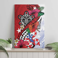 Puerto Rico Boricua Canvas Wall Art Taino - Polynesia Tribal Mix - Wonder Print Shop
