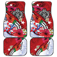 Puerto Rico Boricua Car Mats Taino - Polynesia Tribal Mix - Wonder Print Shop