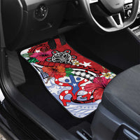 Puerto Rico Boricua Car Mats Taino - Polynesia Tribal Mix - Wonder Print Shop