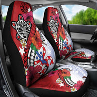 Puerto Rico Boricua Car Seat Cover Taino - Polynesia Tribal Mix - Wonder Print Shop