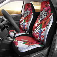 Puerto Rico Boricua Car Seat Cover Taino - Polynesia Tribal Mix - Wonder Print Shop