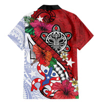 Puerto Rico Boricua Family Matching Mermaid Dress and Hawaiian Shirt Taino - Polynesia Tribal Mix - Wonder Print Shop