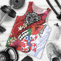 Puerto Rico Boricua Men Tank Top Taino - Polynesia Tribal Mix - Wonder Print Shop