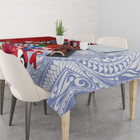 Puerto Rico Boricua Tablecloth Taino - Polynesia Tribal Mix - Wonder Print Shop