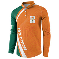 Cote d'Ivoire WC2026 Custom Button Sweatshirt Making History - GO Elephants