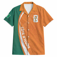 Cote d'Ivoire WC2026 Custom Hawaiian Shirt Making History - GO Elephants