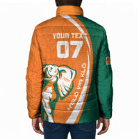Cote d'Ivoire WC2026 Custom Padded Jacket Making History - GO Elephants