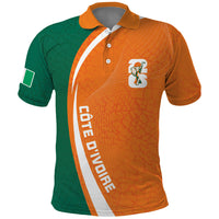 Cote d'Ivoire WC2026 Custom Polo Shirt Making History - GO Elephants