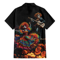 Mexico Dia de los Muertos Family Matching Mermaid Dress and Hawaiian Shirt La Calavera Catrina LT7 - Wonder Print Shop