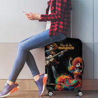 Mexico Dia de los Muertos Luggage Cover La Calavera Catrina - Wonder Print Shop