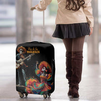 Mexico Dia de los Muertos Luggage Cover La Calavera Catrina - Wonder Print Shop