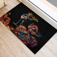 Mexico Dia de los Muertos Rubber Doormat La Calavera Catrina - Wonder Print Shop