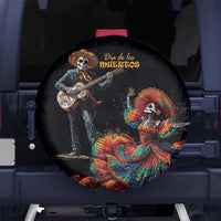 Mexico Dia de los Muertos Spare Tire Cover La Calavera Catrina - Wonder Print Shop
