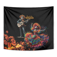 Mexico Dia de los Muertos Tapestry La Calavera Catrina - Wonder Print Shop