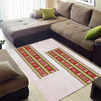 Lithuania Folk Pattern Vytis Motif Area Rug