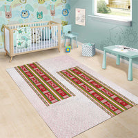 Lithuania Folk Pattern Vytis Motif Area Rug