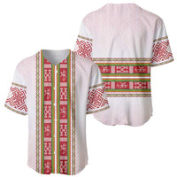 Lithuania Folk Pattern Vytis Motif Baseball Jersey