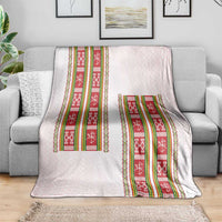 Lithuania Folk Pattern Vytis Motif Blanket