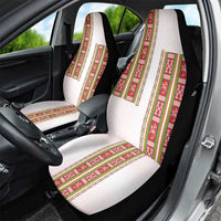 Lithuania Folk Pattern Vytis Motif Car Seat Cover