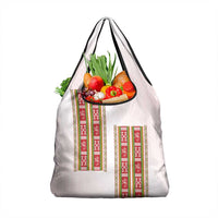 Lithuania Folk Pattern Vytis Motif Grocery Bag